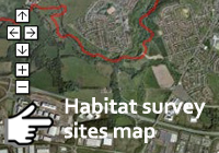 Clyde River Foundation - habitat survey sites map