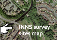 Clyde River Foundation - invasive non-native species survey sites map