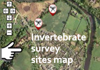 Clyde River Foundation - invertebrates survey sites map