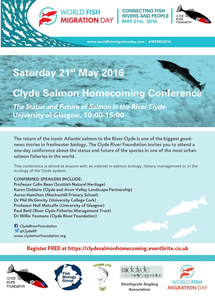 Clyde Salmon Homecoming Conference Flyer